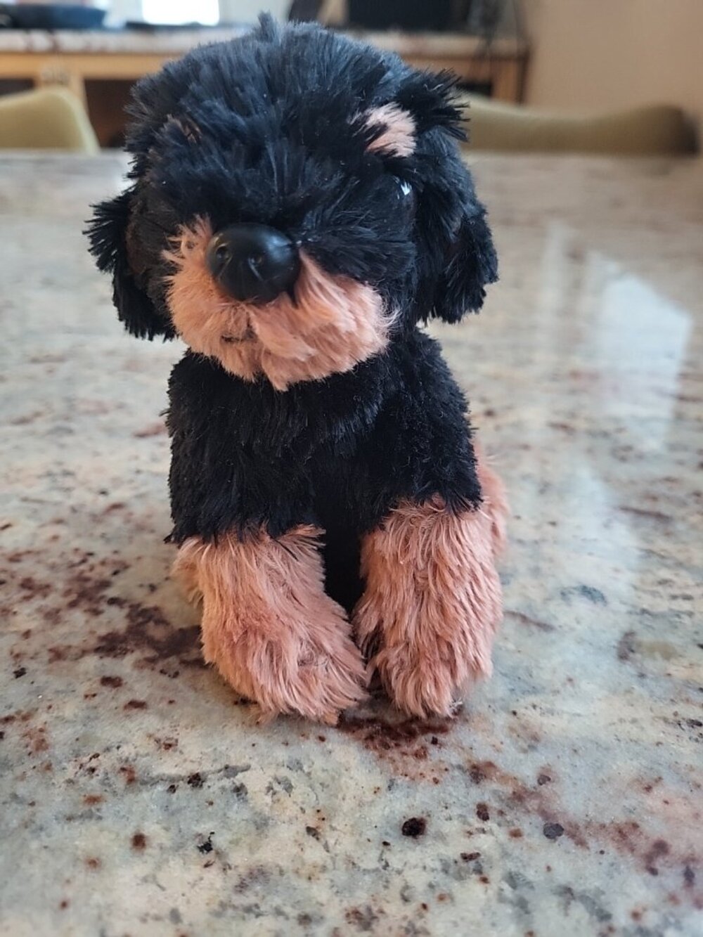 Rottweiler Puppy Dog Plush Small Mini Stuffed Animal Toy Plushie 5 Inch Soft